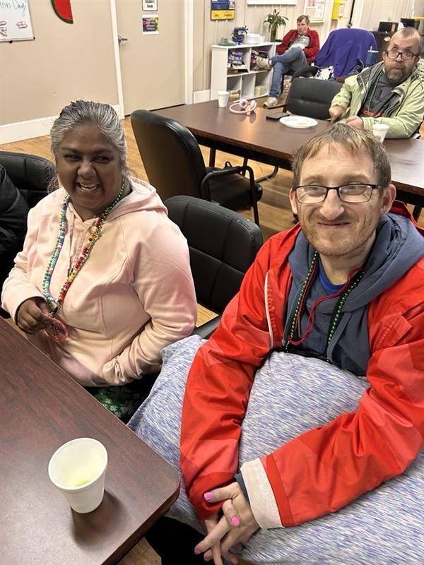 A young ERC client smiling