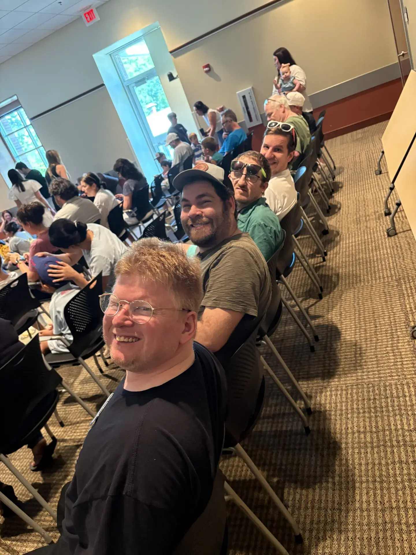 A young ERC client smiling