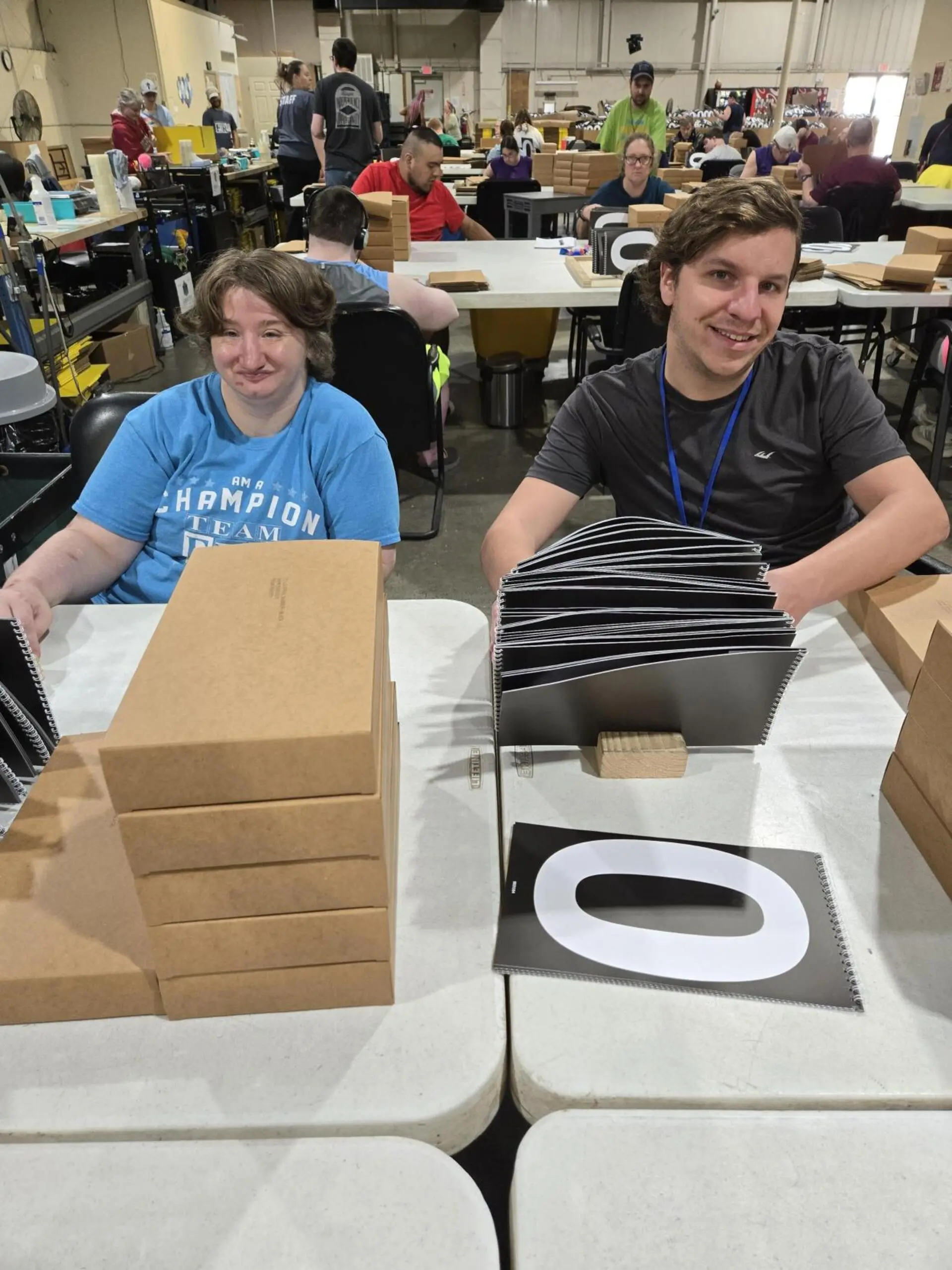 A young ERC client smiling